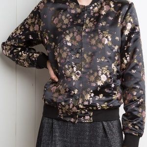 Brandy Melville Oriental Bomber Jacket